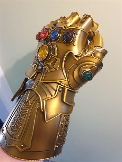 Got My Metal Infinity Gauntlet Today With Magnetic Light Up Infinity