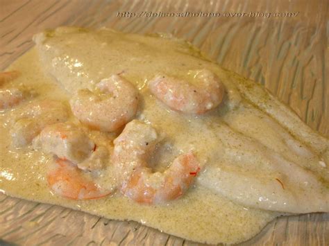 Filet de poisson sauce safran
