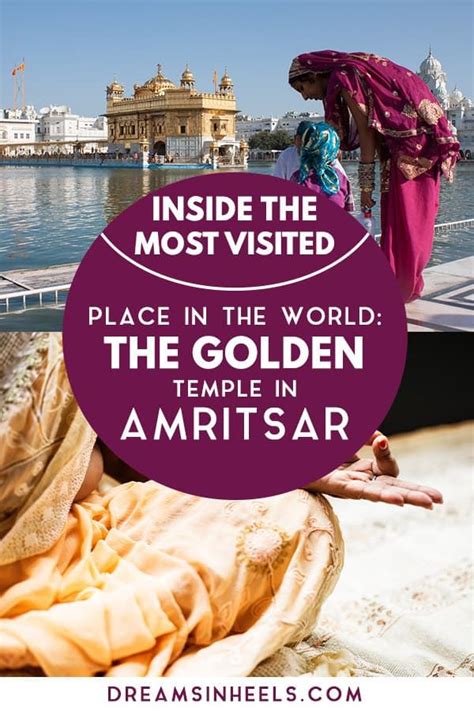 Peek Inside The Most Visited Place In The World The Golden Temple In