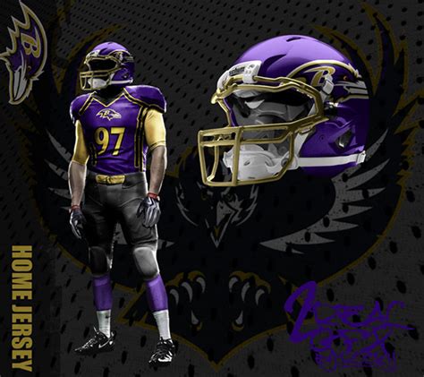 Baltimore Ravens Uniform Concept On Behance