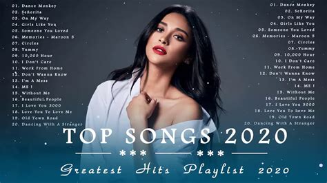 Top Hits 2020 Best Pop Music 2020 Youtube