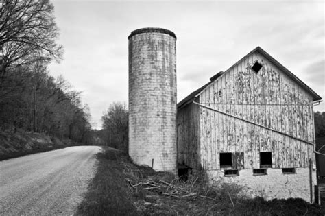 Old Barn And Silo Stock Photo Download Image Now Agriculture Art