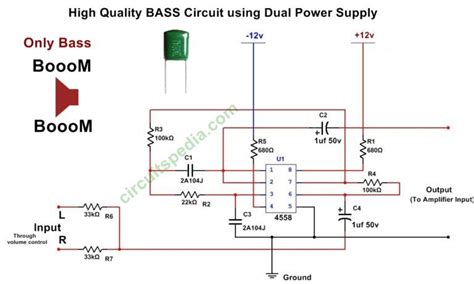 4558 Ic Amplifier Circuit Diagram