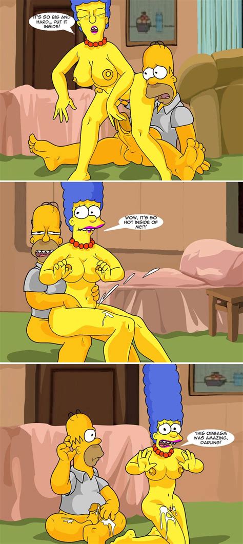 Rule 34 Breasts Color Comic Female Homer Simpson Human Indoors