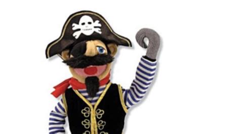 Melissa And Doug Pirate Puppet Toy Youtube
