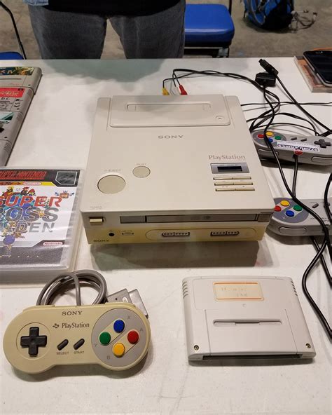This is the last remaining Nintendo Playstation Prototype. It features ...