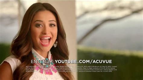 Acuvue 1 Day Contest Tv Commercial Big Break Featuring Shay Mitchell Ispottv