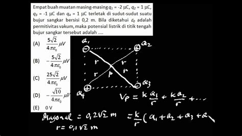 Soal Dan Pembahasan Energi Potensial Listrik