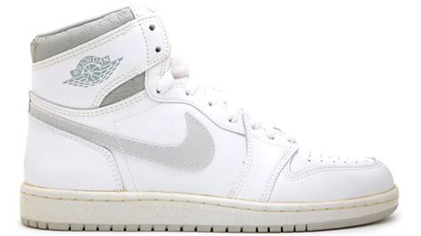 Earlier in february we saw an original jordan 1 release and that just seemed to be a little a white rubber midsole along with a grey rubber outsole is also expected to complete the design. Air Jordan 1 High 85 'White/Neutral Grey' Release Date ...