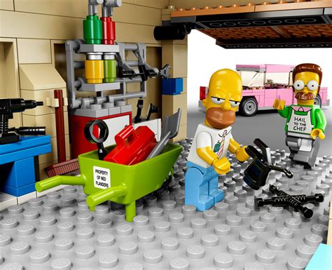 Lego Simpsons House Garage Bricking Around