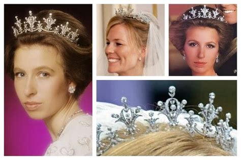 Princess Annes Festoon Tiara A Tiara Given To Princess Anne In 1973