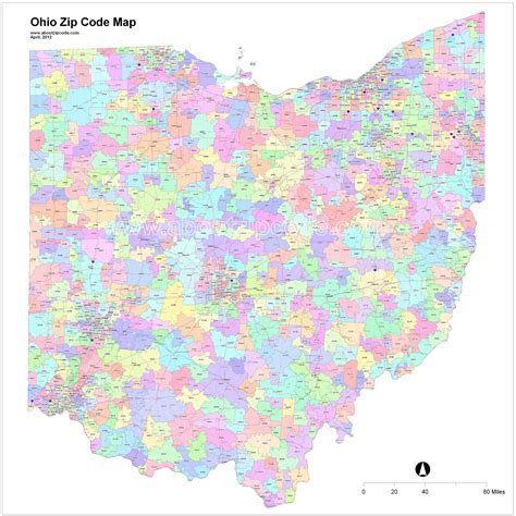 Zip Code Map Ohio Subway Map Gambaran