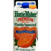 See more ideas about florida orange juice, florida oranges, orange juice. HomeMaker 100% Florida Orange Juice: Calories, Nutrition ...