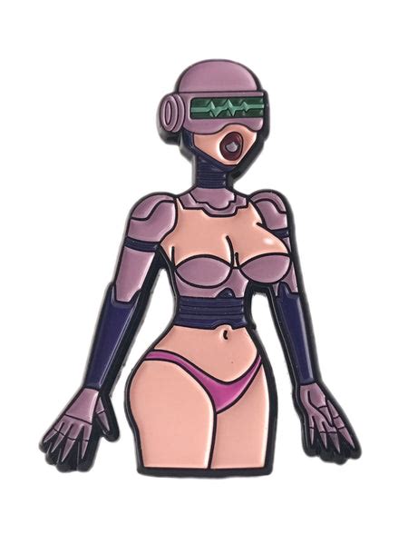 Sex Robot Enamel Pin Gandk Industries