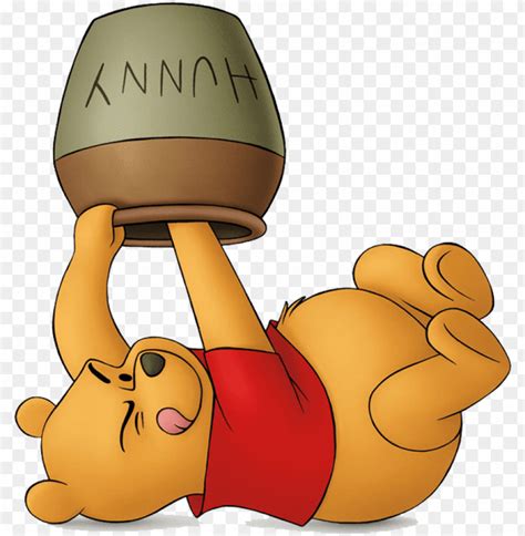 Winnie The Pooh Honey Pot Winnie The Poohs Hunny Pot Png Image With