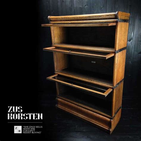 Wood card index cabinet2 drawersmedium stainboth drawers move in and out smoothoriginal maker sticker on the inside. Globe Wernicke Office Cabinet System at 1stdibs
