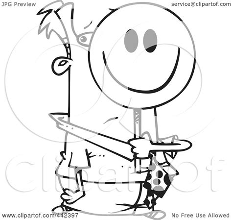 Royalty Free Rf Clip Art Illustration Of A Cartoon Black