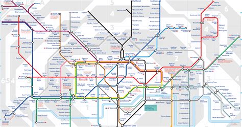 London City Tube Map ~ Cvln Rp