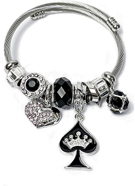 Queen Of Spades Anklet
