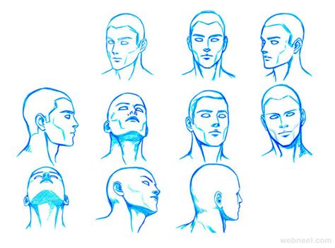 How to Draw a Face - 25 Step by Step Drawings and Video ... Manga « step by step drawing blog.
