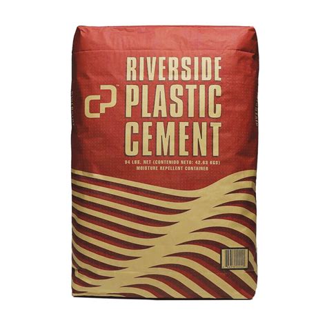 Riverside 94 Lb Plastic Cement 100069997 The Home Depot