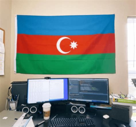Fly Breeze 3x5 Foot Azerbaijan Flag Anley Flags