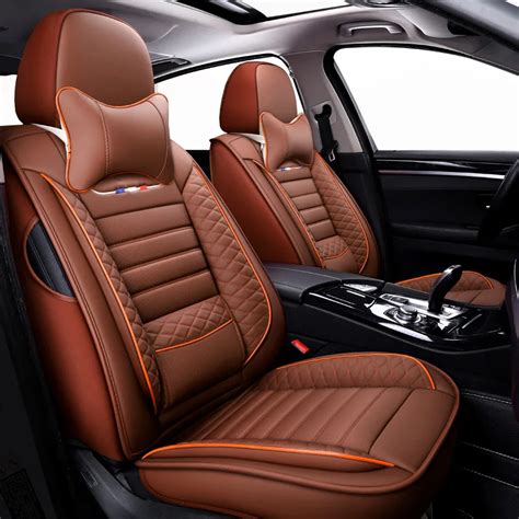 Leather Car Seat Covers 5 Seats For Opel Antara Astra G H J K Corsa C D