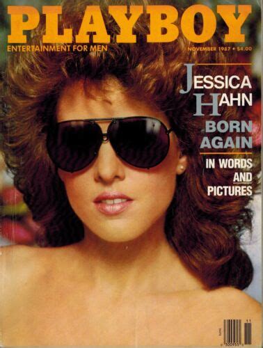 Vintage Playboy Magazine November Pam Stein Playmate Jessica Hahn