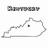 Kentucky Coloring Pages State Color Derby Printable Crayola Symbol Print sketch template