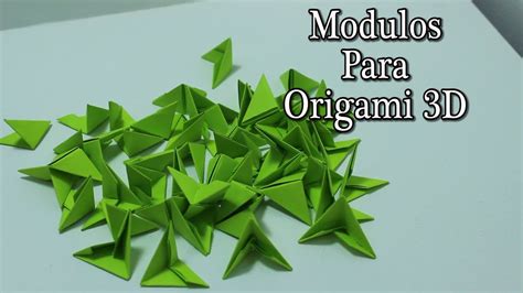 Como Hacer Piezas Para Origami 3d Tutorial Com Imagens Artesanato Em Papel Origami