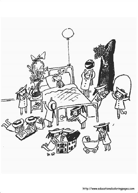 Madeline Coloring - Educational Fun Kids Coloring Pages and Preschool