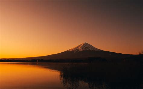 Download 3840x2400 Wallpaper Lake Kawaguchi Mount Fuji