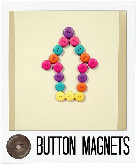 Diy Button Magnets Cute As A Button Button Magnets Diy Buttons