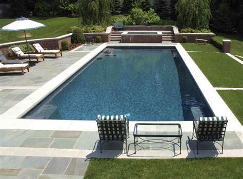 Gunite Rectangular Pools Westrock Pools