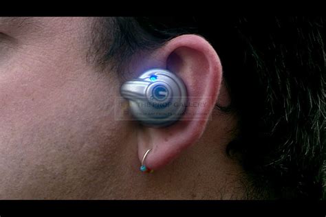 The Prop Gallery Cybus Industries Earpiece Rise Of The Cybermenthe