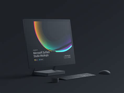 Graphic design studio owners sometimes develop sideline businesses that also use their artistic skills. Microsoft Surface Studio Mockups by Ruslanlatypov for ...