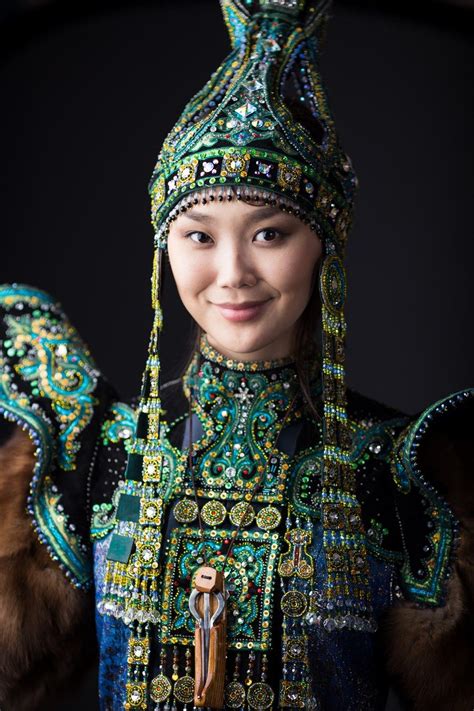 Yakutian Beauty Tribal Fashion Russian Beauty Russian Culture