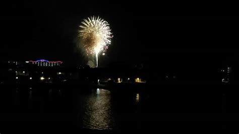 4th Of July Fireworks At Cocoa Beach From Harbor Club Condo 307 Youtube