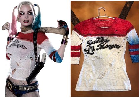 harley quinn daddy s lil monster screen accurate t shirt etsy