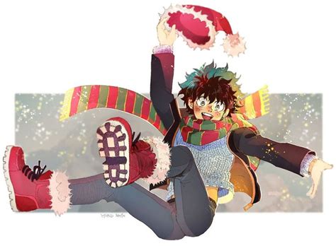 My Hero Izuku Midoriya Y Tu Especial Navidad Anime Navideño