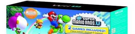 New Wii U Bundle Includes New Super Mario Bros U New Super Luigi U