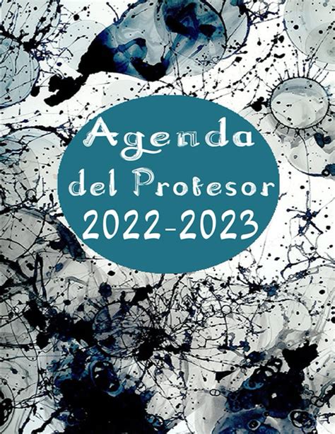 Buy Agenda Del Profesor 2022 2023 Planificador Y Organizador Para