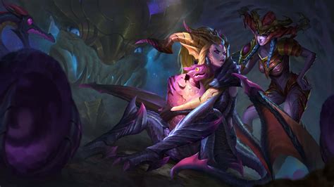 League Of Legends Zyra Shyvana Uhd 4k Wallpaper Pixelz