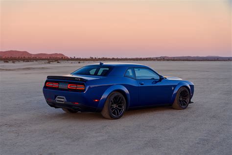 2019 Dodge Challenger Srt Hellcat Car Blue Car Muscle Car Coupé