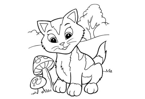 11 Contoh Sketsa Kucing Yang Mudah Dan Simple Broonet