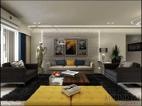Pin By Milind Pai Architects And Interi On Residential Living Room
