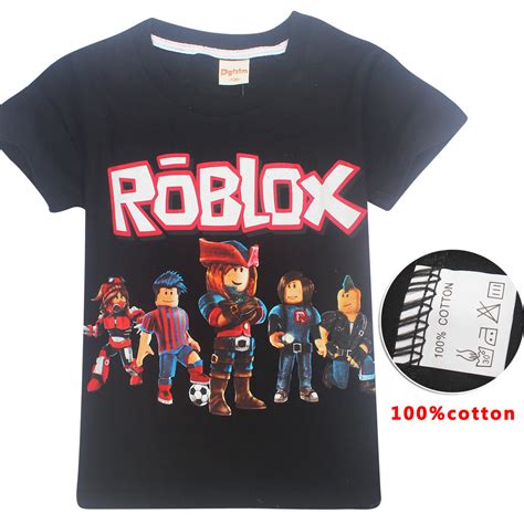 2019 Style Kids Boys 3d Game Roblox Short Sleeve T Shirts 400 Robux