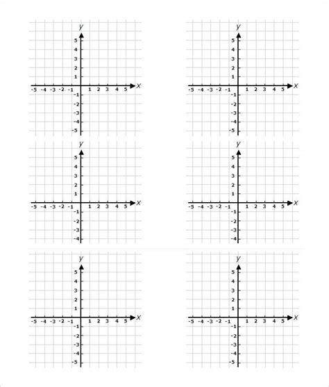 Blank Grids Coordinate Geometry Worksheet Template Printable Worksheets