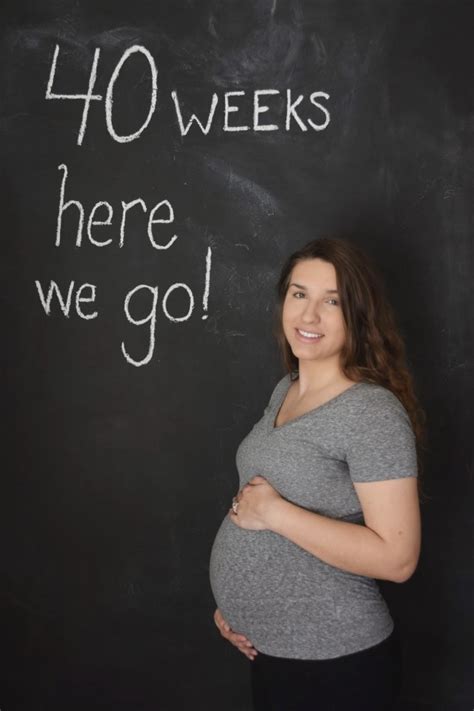 40 Weeks Pregnant The Maternity Gallery