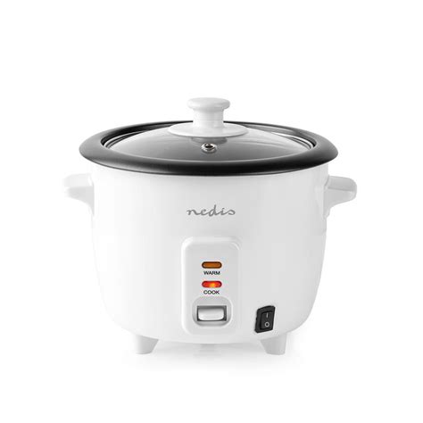 Rice Cooker 06 L 300 W Aluminum Steamer Non Stick Coating